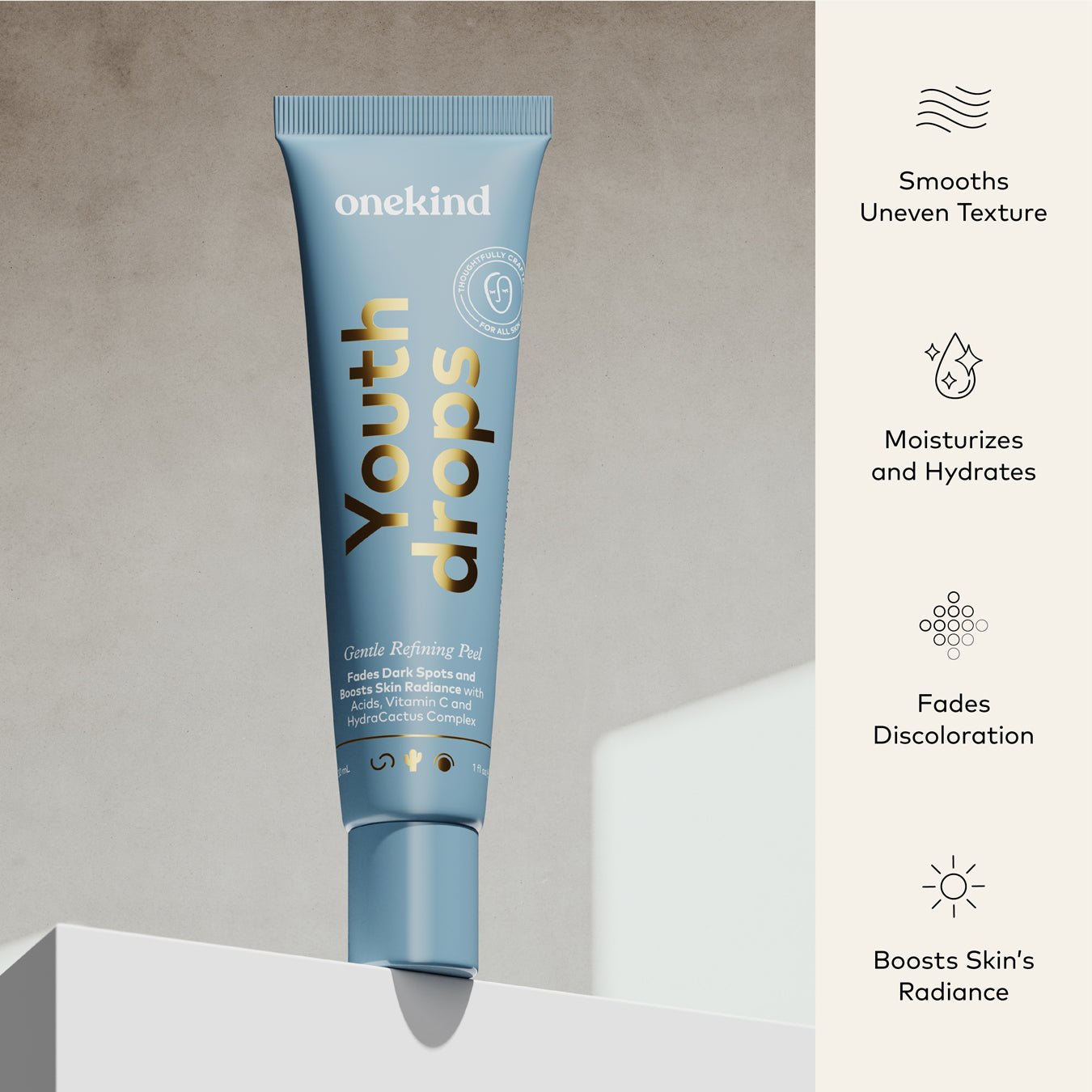 Youthdrops Gentle Refining Peel & Ghost Democracy